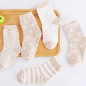 Easter Baby Socks, Easter Toddler Socks, Neutral Socks, Brown Socks